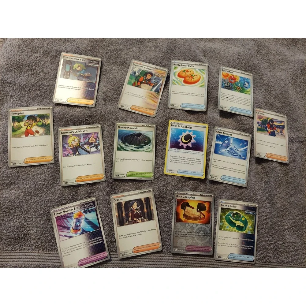 Pokemon Cards Bundle Lot - Snubbull Dusclops Jigglypuff & More -‎ Trainer Energy
